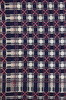 Coverlet, Virginia, c. 1825. Creator: Unknown.