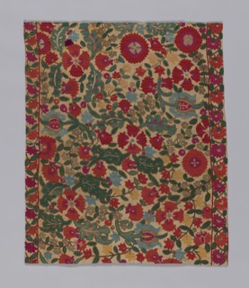 Panel, Turkey, 17th century. Creator: Unknown.