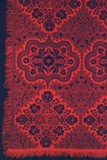 Coverlet, Pennsylvania, 1849. Creator: Unknown.