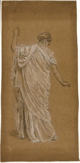 Study for "A Garden", c. 1869. Creator: Albert Joseph Moore.