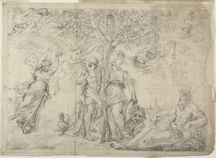 An Allegory of Bologna, 1630/39. Creator: Alessandro Algardi.