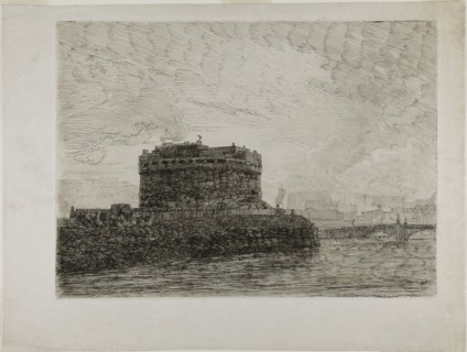 Castel Sant'Angelo, 1746. Creator: Alexander Cozens.