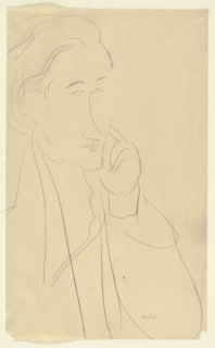 Bust of Zborowski, n.d. Creator: Amadeo Modigliani.
