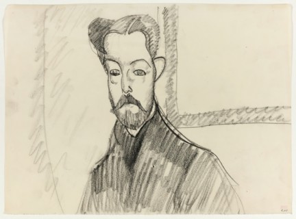 Portrait of Paul Alexandre, c. 1909. Creator: Amadeo Modigliani.