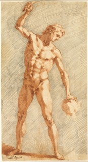 Standing Academy, c. 1587. Creator: Andrea Boscoli.