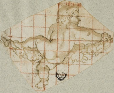 Putto with Garland, n.d. Creator: Andrea Lilio.