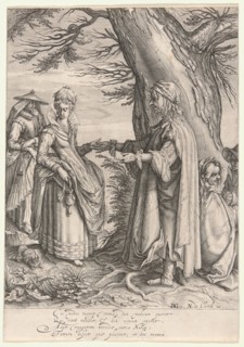 Fortune-Teller, c. 1608. Creator: Andries Stock.
