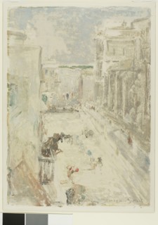 Street in Seville, 1905. Creator: Charles Conder.