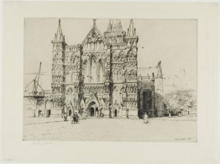 Salisbury Cathedral, 1897. Creator: Charles John Watson.