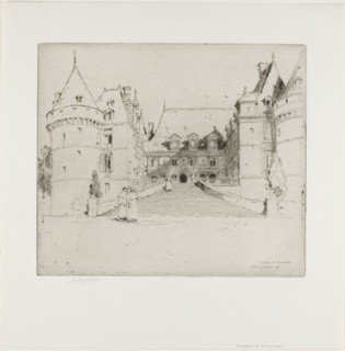 Château de Meanieres, 1905. Creator: Charles John Watson.