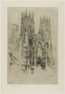 York Cathedral, 1898. Creator: Charles John Watson.