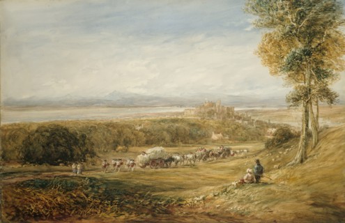 Lancaster: Peace and War, 1842. Creator: David Cox the elder.