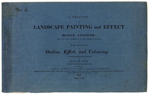 A Treatise on Landscape Painting and Effect in Water Colours: From the First Rudiments..., No. 5, 18 Creator: David Cox the elder.