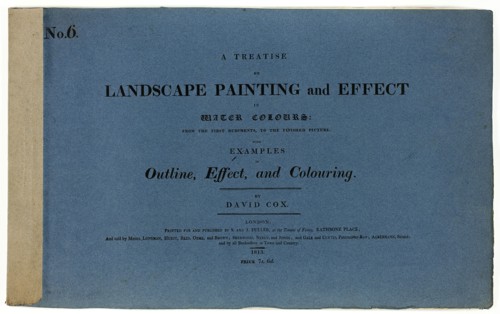 A Treatise on Landscape Painting and Effect in Water Colours: From the First Rudiments..., No. 6, 18 Creator: David Cox the elder.