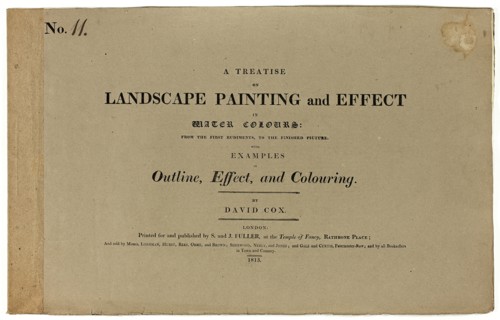 A Treatise on Landscape Painting and Effect in Water Colours: From the First Rudiments..., No. 11, 1 Creator: David Cox the elder.