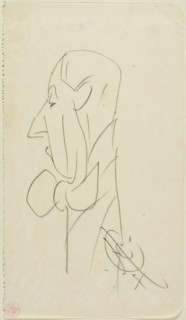 Man with a Large Bow Tie, n.d. Creator: Edward Henry Corbould.