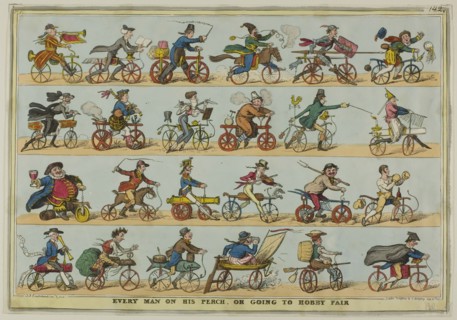 Every Man on his Perch, 1819. Creator: Isaac Robert Cruikshank.
