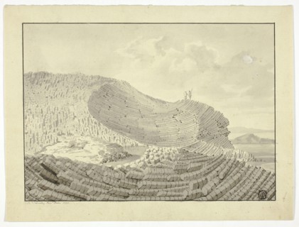 Giant's Causeway, 1772. Creator: John Cleveley the Younger.