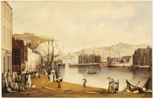 Dover Harbor, c. 1820. Creator: John Gendall.