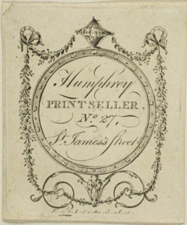 Humphrey, Printseller, No. 27 St. James's Street, n.d. Creator: John Lockington.