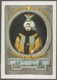 Othman Kahn III, from Portraits of the Emperors of Turkey, 1815. Creator: John Young.