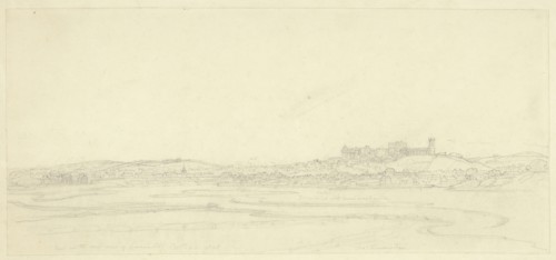 East North East View of Lancaster, 1808. Creator: Joseph Farington.