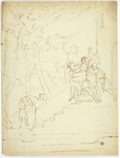 Abduction of Helen, n.d. Creator: Joshua Cristall.