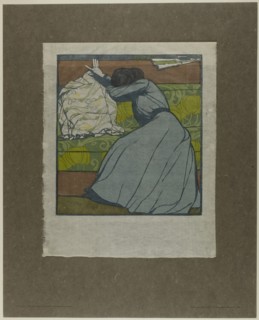The Pillow, 1903. Creator: Maximilian Kurzweil.