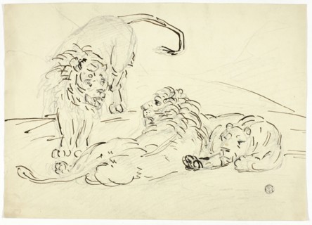 Three Lions, n.d. Creator: Sawrey Gilpin.