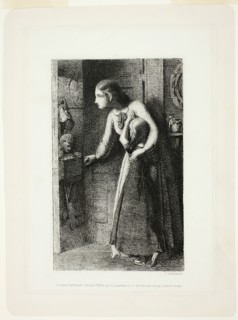 The Haunted House, 1858. Creator: Simeon Solomon.