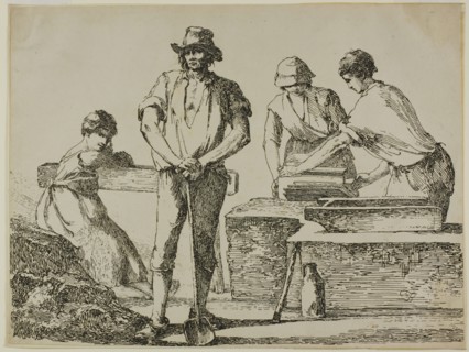 Tilemakers, 1803. Creator: Thomas Barker.