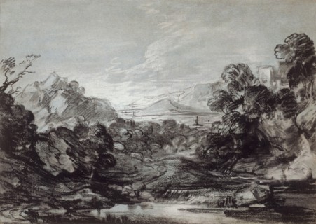 Coastal View, 1786/88. Creator: Thomas Gainsborough.