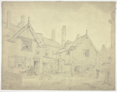 Foregate Street, Chester, 1827. Creator: Thomas Webster.