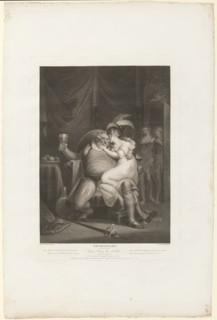 Prince Hal and Poins Surprise Falstaff with Doll Tearsheet, 1795. Creator: William Satchwell Leney.
