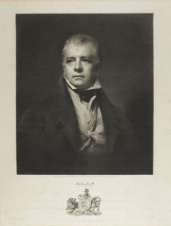 Sir Walter Scott Bart, 1826. Creator: William Walker.