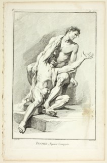 Design: Grouped Figures, from Encyclopédie, 1762/77. Creator: Benoit-Louis Prevost.