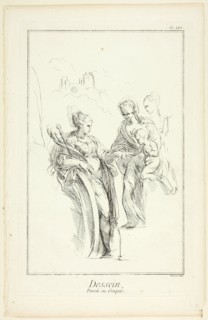 Design: Sketch, from Encyclopédie, 1762/77. Creator: Benoit-Louis Prevost.