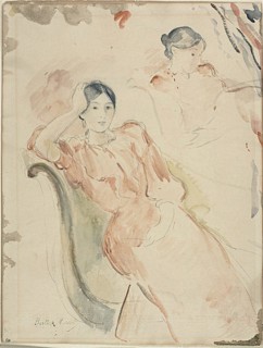 Jeanne Pontillon, c. 1893. Creator: Berthe Morisot.