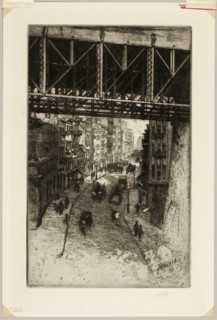 Cherry Street, 1904. Creator: Charles Frederick William Mielatz.