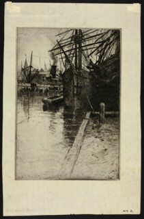 New South Ferry, 1904. Creator: Charles Frederick William Mielatz.