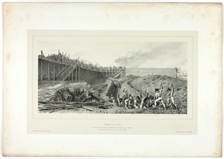 Round Way, from Souvenirs d’Italie: Expédition de Rome, 1859. Creator: Auguste Raffet.