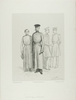 Russian Prisoners of Bomarsud, 1854. Creator: Auguste Raffet.