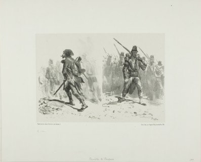 Sheet of Sketches, 1842. Creator: Auguste Raffet.