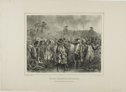 Il est défendu de fumer, mais vous pouvez vous asseoir, 1834. Creator: Auguste Raffet.