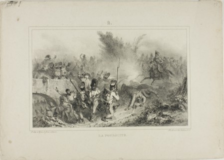 The Pursuit, 1832. Creator: Auguste Raffet.