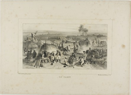 The Camp, 1836–37. Creator: Auguste Raffet.