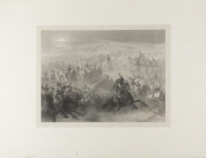 The Nocturnal Review, 1836, published 1837. Creator: Auguste Raffet.
