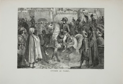 Entering Cairo, 1827. Creator: Auguste Raffet.