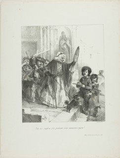Children these days are a bad lot!, 1827. Creator: Auguste Raffet.