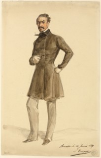 S. Terrason, 1849. Creator: Auguste Raffet.